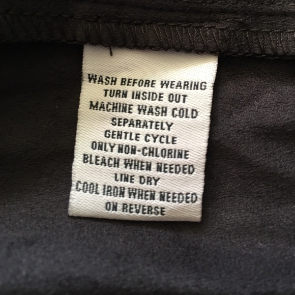 NWT Style & Co. Faux Suede Leather Pants. Size 10. Dark Grey. - Picture 6 of 6